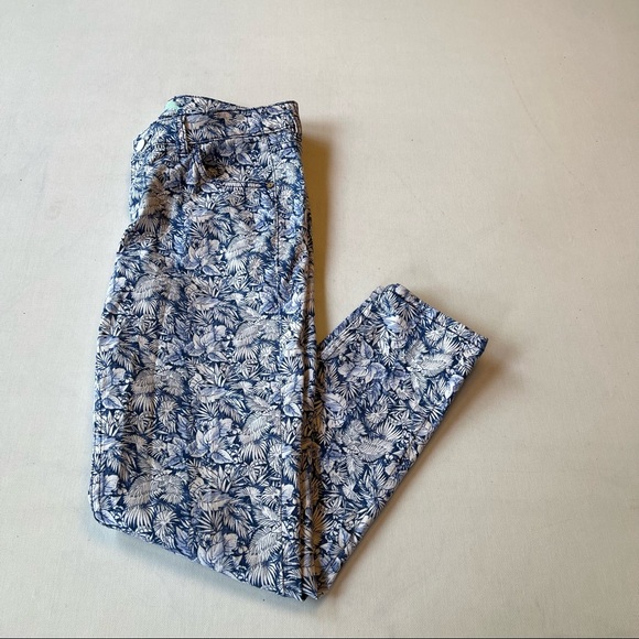 Tommy Bahama Palm Print Ankle Jeans - Picture 7 of 13